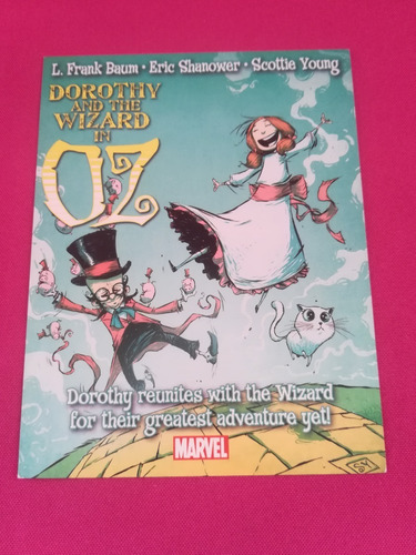 Postal Dorothy And The Wizard In Oz Marvel (Usado)