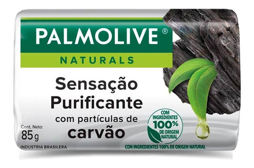 Sabonete Em Barra Palmolive Naturals Sensação Purificante 85