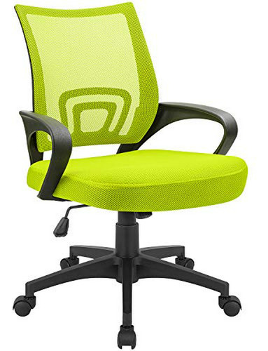 Silla De Oficina Ergonómica Con Respaldo Medio Devoko