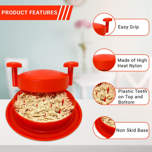 . Deshebrador De Pollo Máquina Para Desmenuzar Carne En