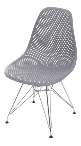 Cadeira Colmeia Base Cromada Jantar Or Design 1119