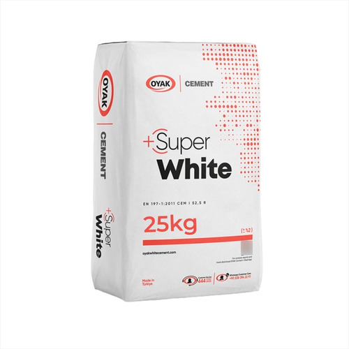 Cimento Branco Estrutural 25kg