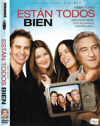 Están Todos Bien Dvd Robert De Niro Drew Barrymore