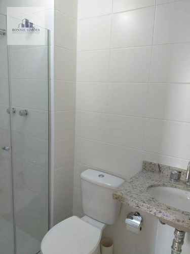 Imagem 9 de 15 de Apartamento À Venda Em Alto Da Boa Vista, Condomínio Win, 1 Dormitório, Sala 2 Ambientes, Cozinha, 1 Banheiro, 1 Vaga, 46 M², São Paulo. - Ap1190