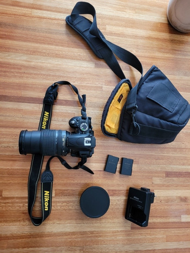 Nikon D3100 + Lente 18-105mm + Lente 0.43x Super Wide Angle