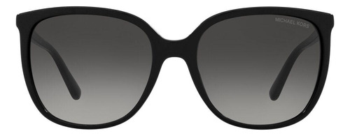 Óculos de sol Michael Kors Grey Cor da lente: cinza escuro, gradiente, cor da haste, cor da moldura preta, cinza escuro, gradiente