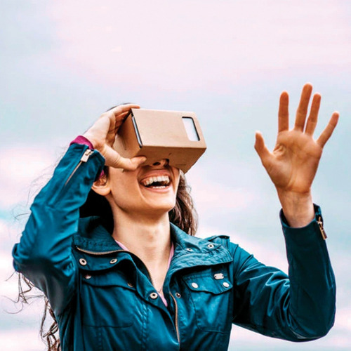 Cardboard Vr Realidad Virtual Personalizado X Mayor X Unidad