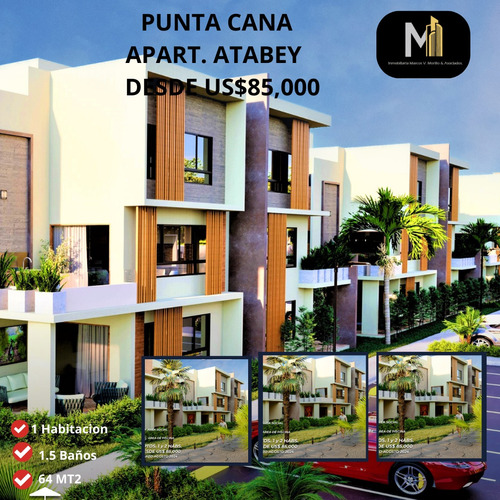 Vendo Apartamentos En Punta Cana 