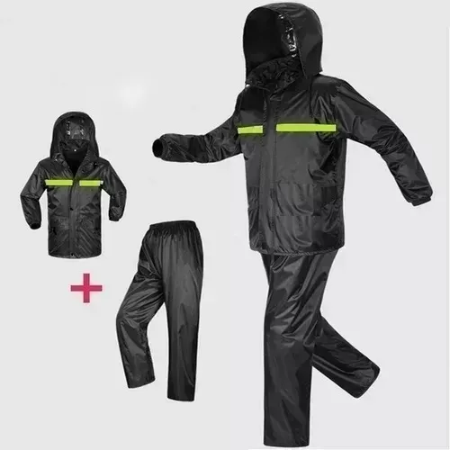 Ropa Impermeable de Moto para Lluvia