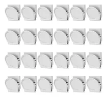 Comprar Clips Magnéticos Blancos 24 Imanes Para Nevera Y Pizarra
