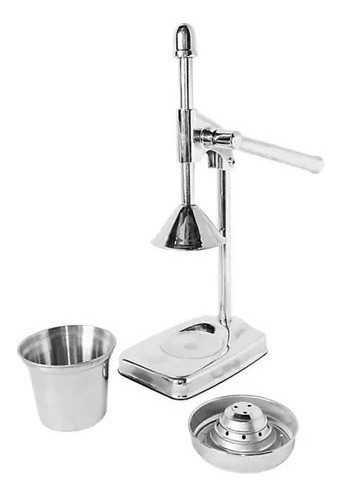 Exprimidor Jugo Cítricos Naranja Juguera Manual Acero Gris