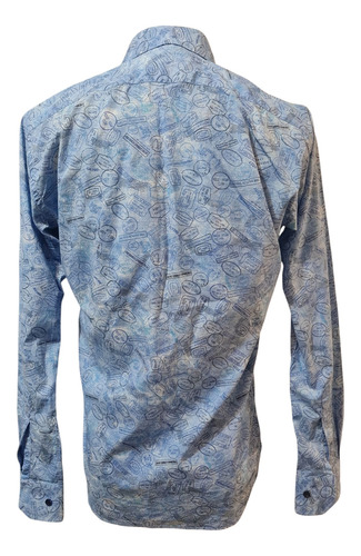 Camisa Hombre Marca Mky Mickey Talle 39/40 (Usado)