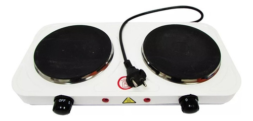 Anafe eléctrico Hot Plate JX-200A blanco 220V - 240V