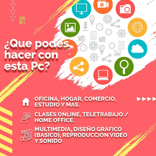 Pc Cpu Computadora Intel Core I5 16gb Ram Ssd 480gb
