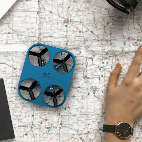 Mini Drone Portátil Airselfie Dron Con Cámara Powerbank