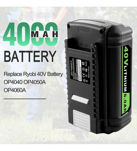 Batería Lithium Ryobi 40v Op4040, Op4050a, Op4060a (oferta)
