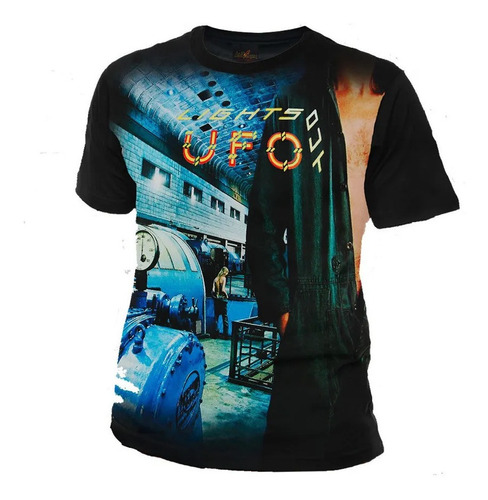 Camiseta Ufo - Lights Out  Xg