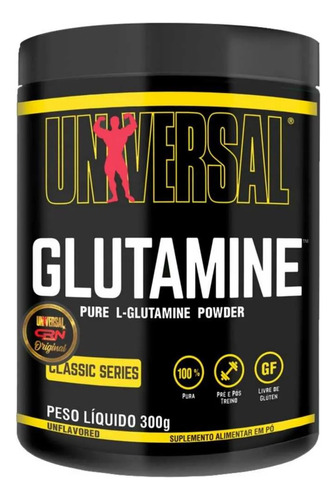 Glutamina Universal 300g - Universal Nutrition