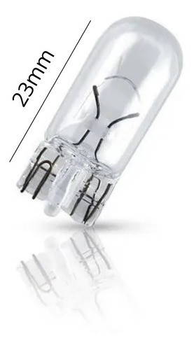 Imagen 5 de 10 de Lampara Kobo Filamento W5w 12v 5w Ko12961 X10unid