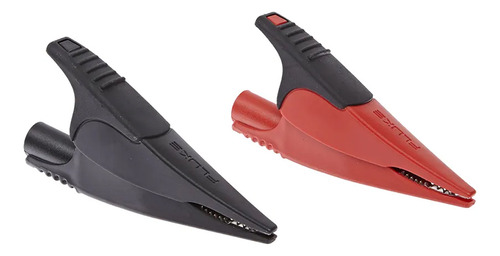 Garra Crocodilo Vermelho/preto Ac285 Mandíbulas Aço Fluke