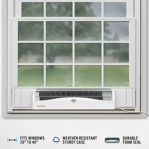 Ventilador de janela simples de 4 velocidades Vornado