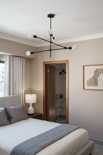 Apartamento Amueblado En Alquiler En Evaristo Morales