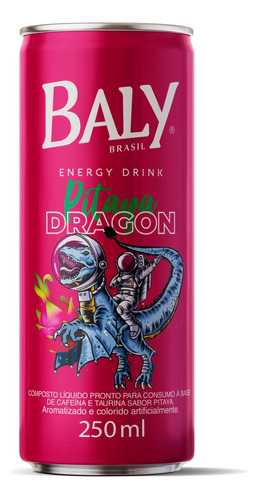 Energético Pitaya Baly Dragon Lata 250ml