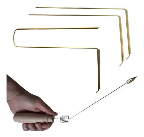 comprar Set Radiestesia Aurameter+varillas Duales+varilla Replegada