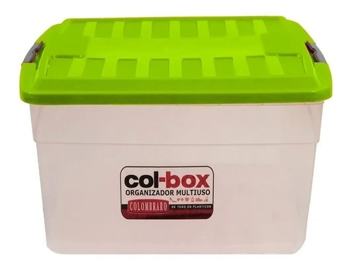 Caja Organizadora Plastica 15lts Colombraro Argenshop