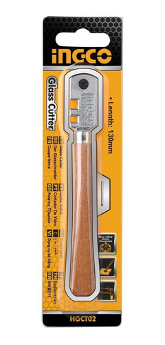 Corta Vidrio Eco Mango Madera Ingco - Ynter Industrial