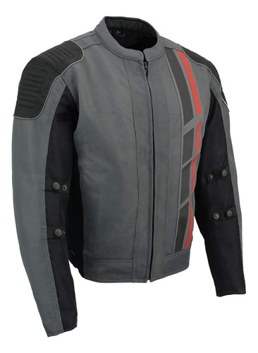 Milwaukee Leather Mpm1752 Chaqueta De Carreras De Motociclis