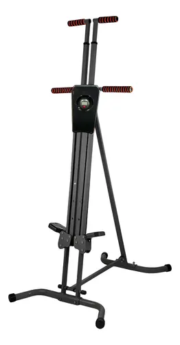 Elíptica Trepadora Escaladora Vertical Pagable Ejercicio Plateado