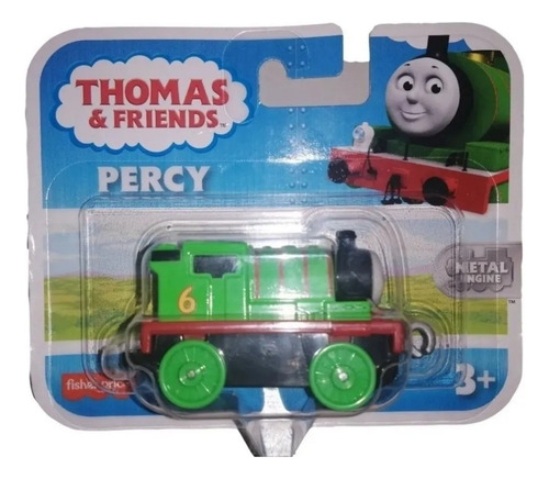 Thomas Y Friends Colección De 6 Pzas Engine Tren De Metal Colores