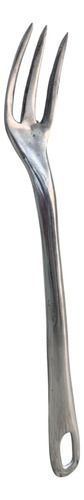 Pinza Tenedor Para Fritura De Aluminio Pulido