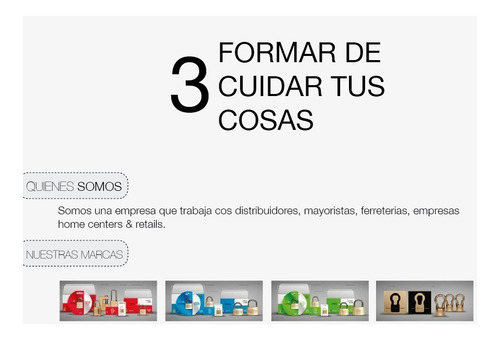 Imagen 3 de 5 de Candado Eduard 50 Arco De Acero + 3 Llaves