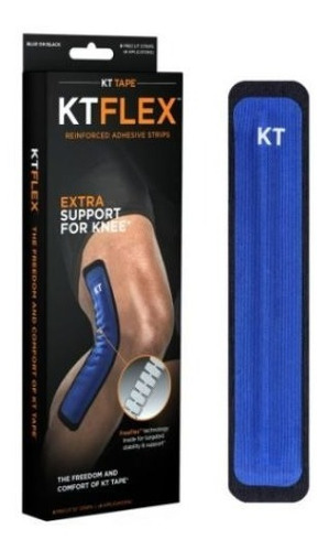 Kt Flex Soportes Rodilla 4 Pares Sin Roce Alivia Dolor 3días