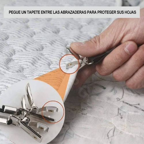 A Clips Sujeta Sujetadores For Sábanas Cama Elasticos 2 Set