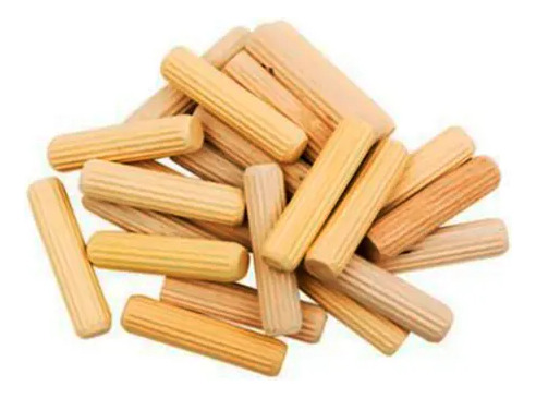 Kit Set De 300 Tarugos De Madera Mas Cola Fria