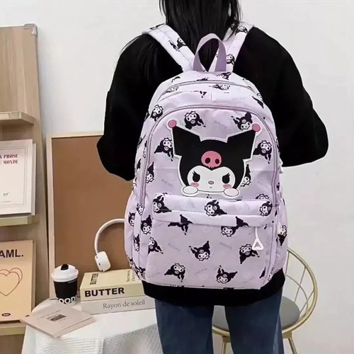 Mochila Escolar Sanrio Hello Kitty Cinnamoroll Melody Kuromi