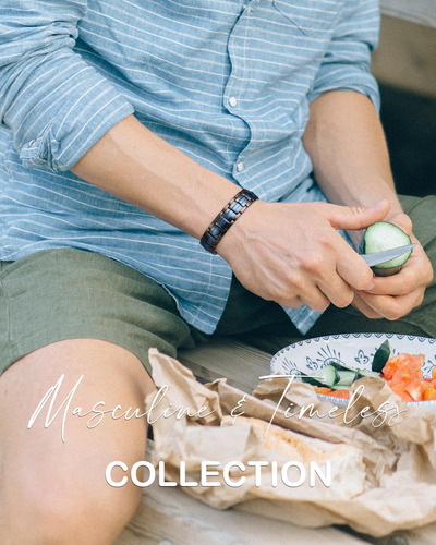 Feraco Pulsera Magnética For Hombre Pulsera Magnética De