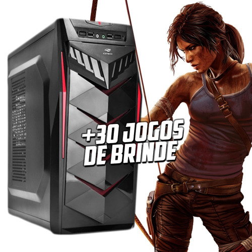 Cpu Gamer Intel 7° Geração/ Gtx1050 4gb / 500gb / 8gb Ddr4/