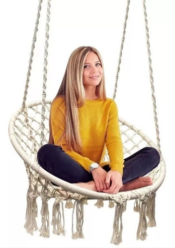 Hamaca Sillon Columpio Macrame
