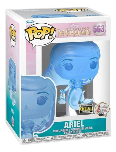 Ariel Con Bolsa Traslucida Exclusivo Ee Funko Pop Disney