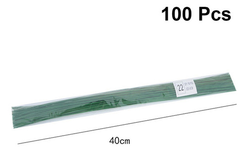 Alambre De Hierro Con Tallo De Flor Eterna, 100 Unidades