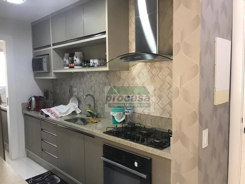 Imagem 5 de 26 de Apartamento Mobiliado Com 3 Dormitórios À Venda, 88 M² Por R$ 580.000 - Ponta Negra - Manaus/am - Ap3268