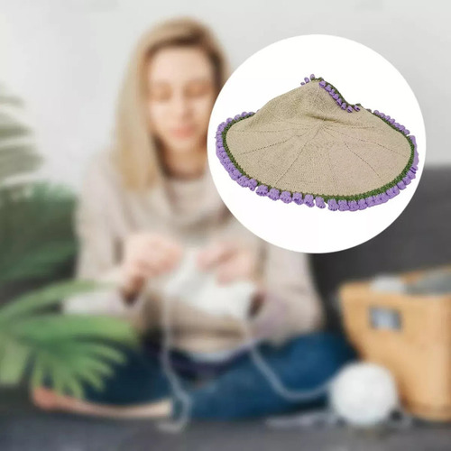 A Diykit De Crochet For Manta Con Ramo De Rosas 100 X 100 Cm