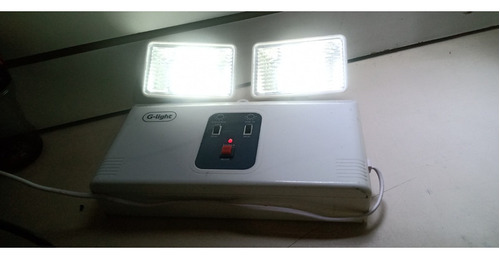 Luminária Bloco Autônomo Led 20w 2200lm Leia Descrição 6500k