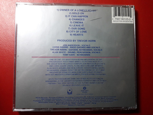 Cd Yes - 90125 (Usado)