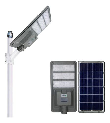 Lampara Led Solar 300w Premium Suburbana Alumbrado Publico