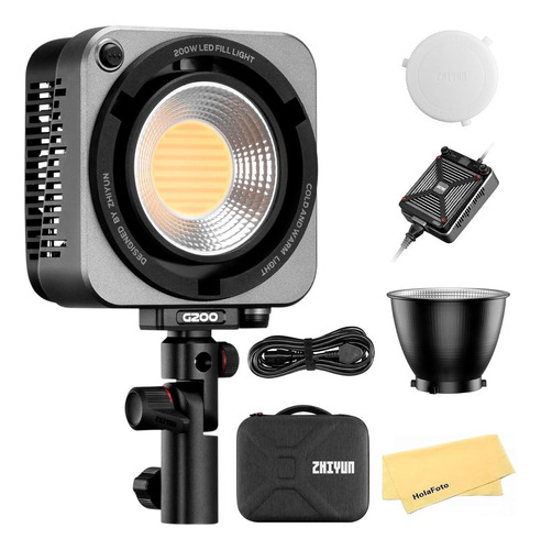 Zhiyun Molus G200 Luz Led Video 200w 2700k-6500k 85800lux